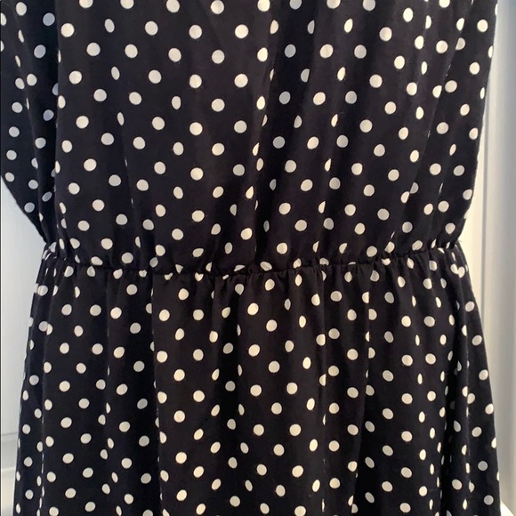 Decade Designs Navy Polka Dot Dress 8P - Picture 3 of 6